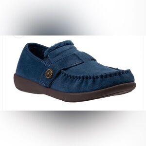 REVITALIGN Orthotic Cozy Suede Slip-Ons Siesta Splendid Sz:9 NEW NEVER WORN